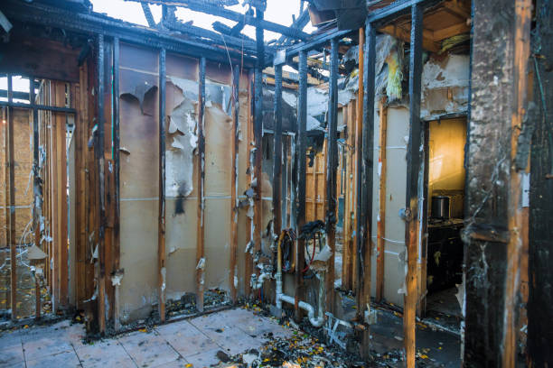 Professional Fire Damage Assessment technician working in Odessa, TX